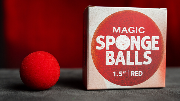 Magic Sponge Balls 4PK RED 1.5"