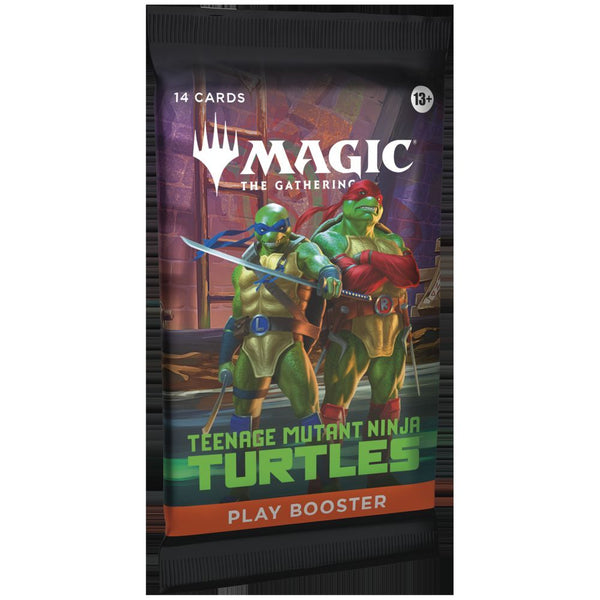 Magic The Gathering Teenage Mutant Ninja Turtles Play Booster Pack Factory Sealed