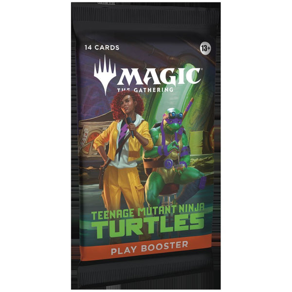 Magic The Gathering Teenage Mutant Ninja Turtles Play Booster Pack Factory Sealed