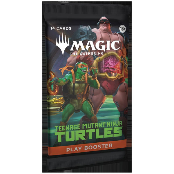 Magic The Gathering Teenage Mutant Ninja Turtles Play Booster Pack Factory Sealed