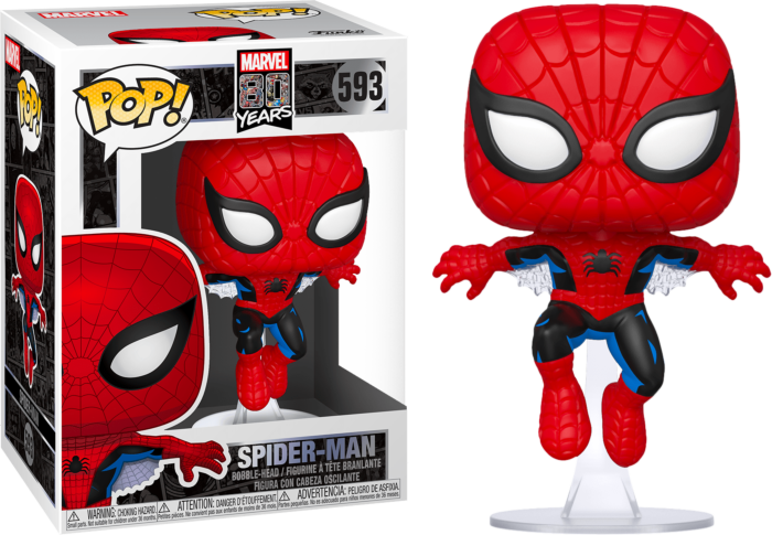 Marvel Comics 80th Anniversary Spider-Man 1st Appearance Pop! 593 Vinyl