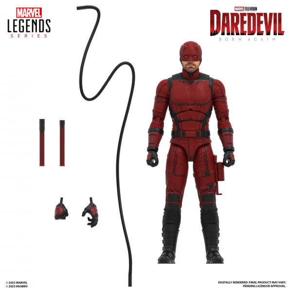 Marvel Legends Series Daredevil Born Again Daredevil 6" Action Figure