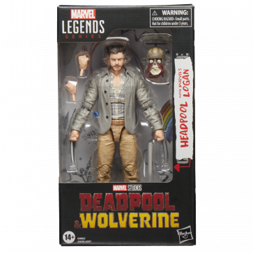 Marvel Legends Series Headpool with Marvel's Logan Action Figure 6" Inch Action Figure