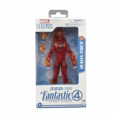 Marvel Legends Series Fantastic 4 First Steps Human Torch 6" Action Figure