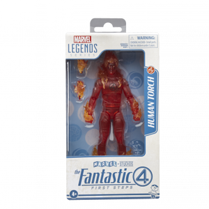 Marvel Legends Series Fantastic 4 First Steps Human Torch 6" Action Figure