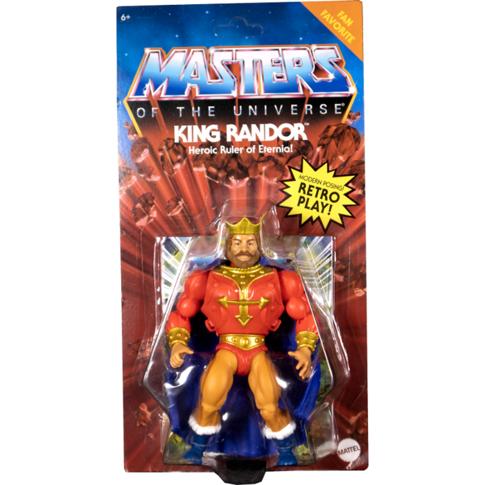 Masters Of The Universe Origins King Randor 5 1/2 Inch Action Figure US Version