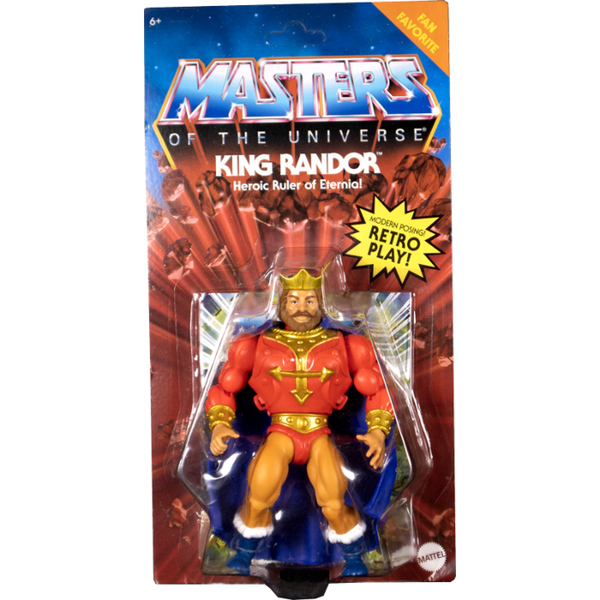 Masters Of The Universe Origins King Randor 5 1/2 Inch Action Figure US Version