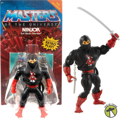 Masters Of The Universe Origins Ninjor 5 1/2" Inch Action Figure US Version *DAMAGE TO PACKAGING BUBBLE*