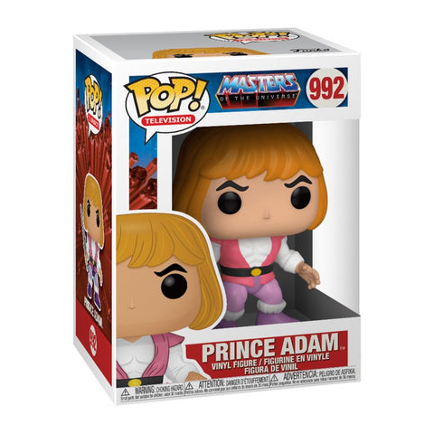 Masters Of The Universe Prince Adam Pop! 992 Vinyl Figure