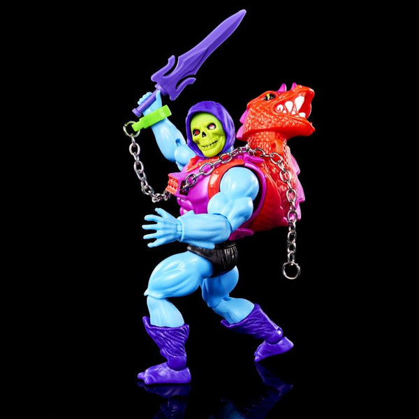 Masters Of The Universe Origins Dragon Blaster Skeletor Deluxe 5 1/2 Inch Action Figure