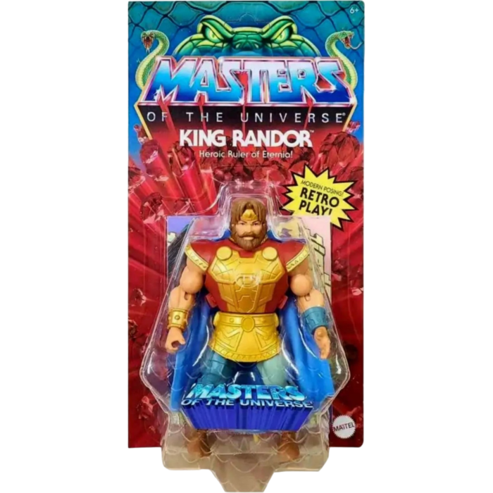 Masters of the Universe Origins 200X King Randor 5 1/2 Inch Action Figure