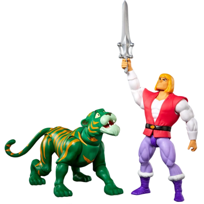 Masters of the Universe Origins Cartoon Collection Prince Adam and Cringer 2 Pack 5 1/2" Scale Action Figure PRE-ORDER