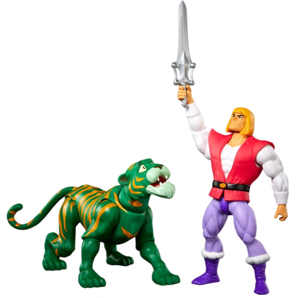 Masters of the Universe Origins Cartoon Collection Prince Adam and Cringer 2 Pack 5 1/2" Scale Action Figure PRE-ORDER