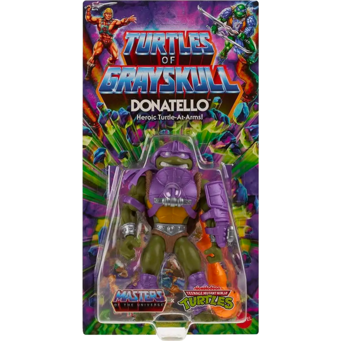 Masters of the Universe Origins Turtles of Grayskull Donatello 5 1/2 Inch Scale Action Figure