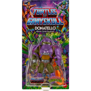 Masters of the Universe Origins Turtles of Grayskull Donatello 5 1/2 Inch Scale Action Figure