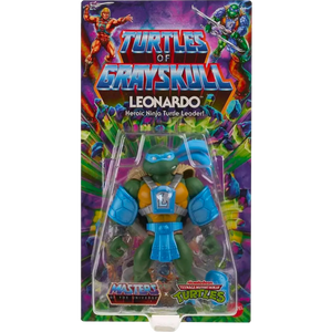 Masters of the Universe Origins Turtles of Grayskull Leonardo 5 1/2 Inch Scale Action Figure