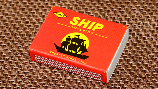 Matchbox Penetration Brass Magic Trick