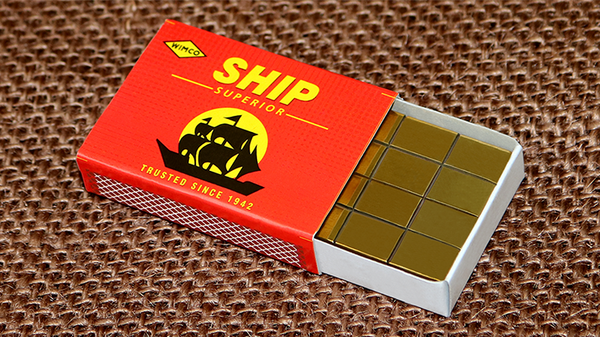 Matchbox Penetration Brass Magic Trick