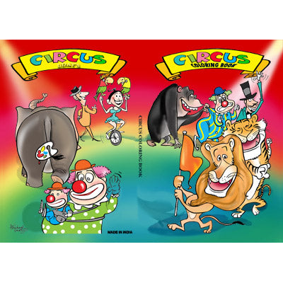 Micro Coloring Book (Circus) 4" X 6" Magic Trick