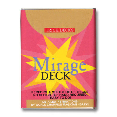 Mirage Bicycle Red Deck Of Gaff Playing Cards Poker Size Magic Trick