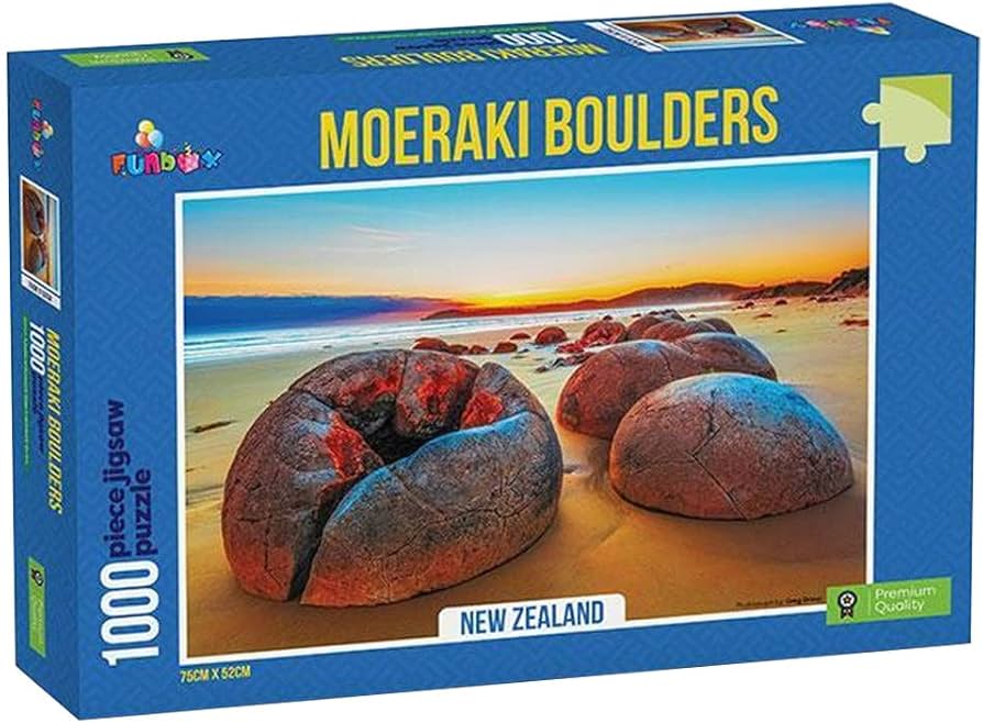 Moeraki Boulders Jigsaw Puzzle 1000 Pieces