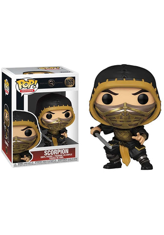 Mortal Kombat (2021) Scorpion Metallic Pop! 1055 Vinyl