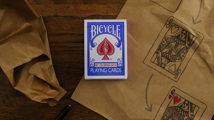 My Coloring Deck by Jordan Victoria (Blue) Magic Trick