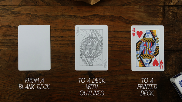 My Coloring Deck by Jordan Victoria (Blue) Magic Trick