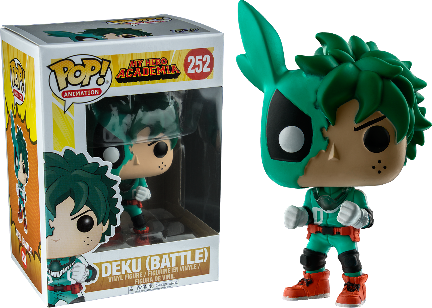 My Hero Academia Deku (Battle) Pop! 252 Vinyl