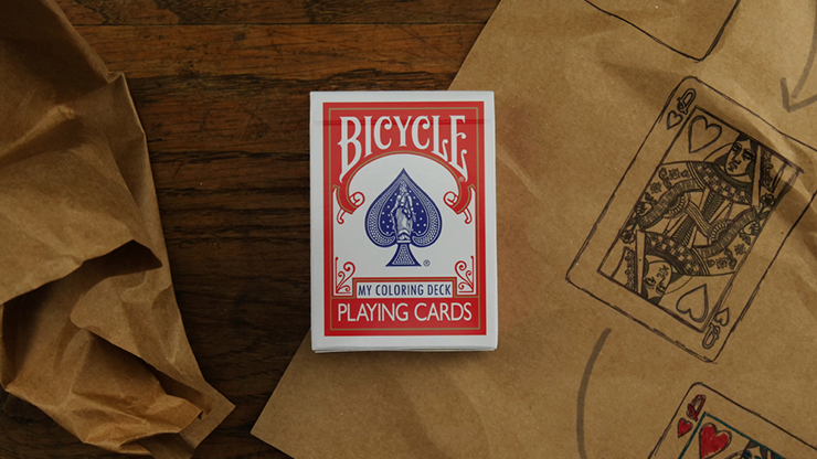 My Coloring Deck by Jordan Victoria (Red) Magic Trick