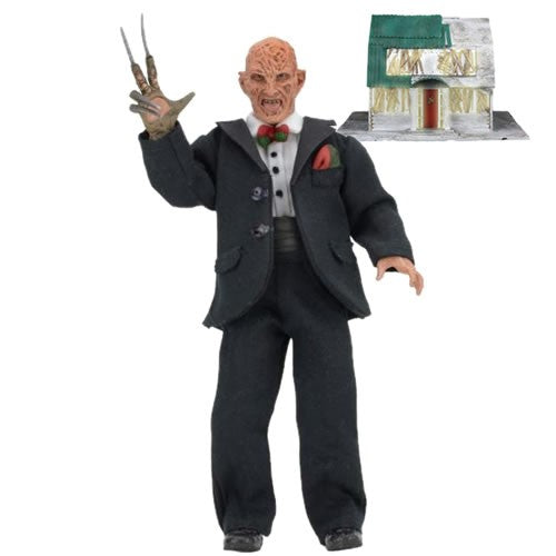 Nightmare On Elm Street 8" Tuxedo Freddy Retro Clothed Action Figure