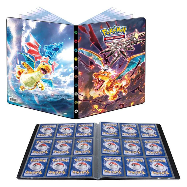 ULTRA PRO Pokémon Portfolio 9PKT Scarlet and Violet Obsidian Flames