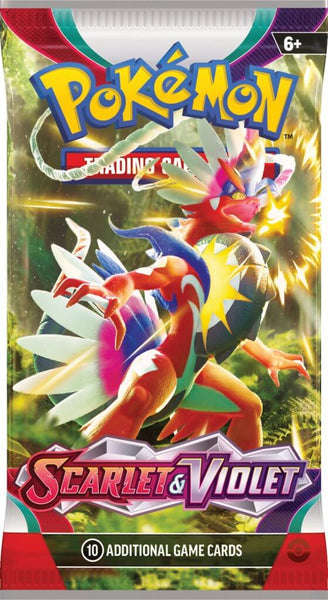 Pokemon TCG Scarlet and Violet 1 Booster Pack Factory Sealed