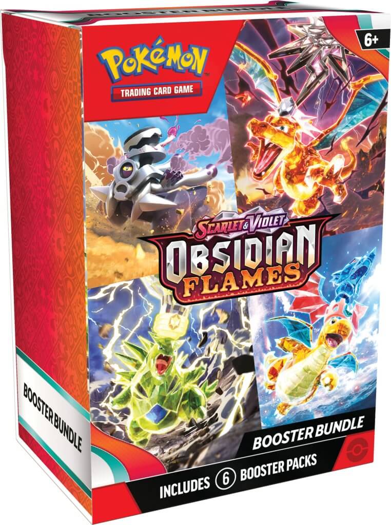 POKÉMON TCG Scarlet & Violet Obsidian Flames Booster Bundle Factory Sealed