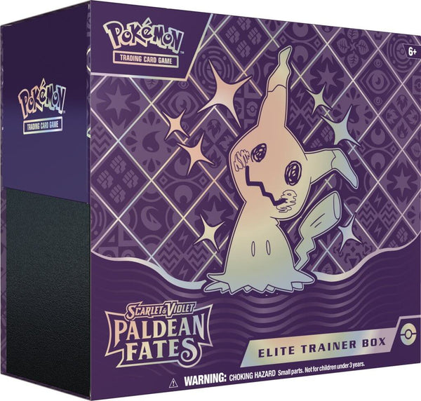 POKÉMON TCG Scarlet & Violet 4.5 Paldean Fates Elite Trainer Box Factory Sealed