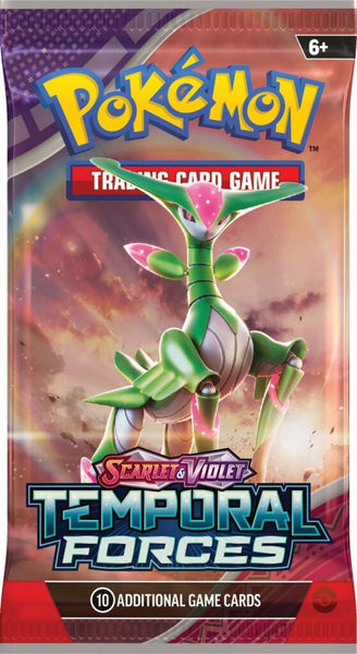 POKÉMON TCG Scarlet & Violet Temporal Forces 1 Booster Pack Factory Sealed