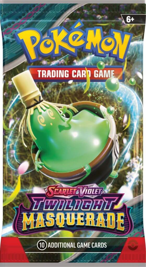 POKÉMON TCG Scarlet & Violet Twilight Masquerade 1 Booster Pack Factor –  Toy Empire