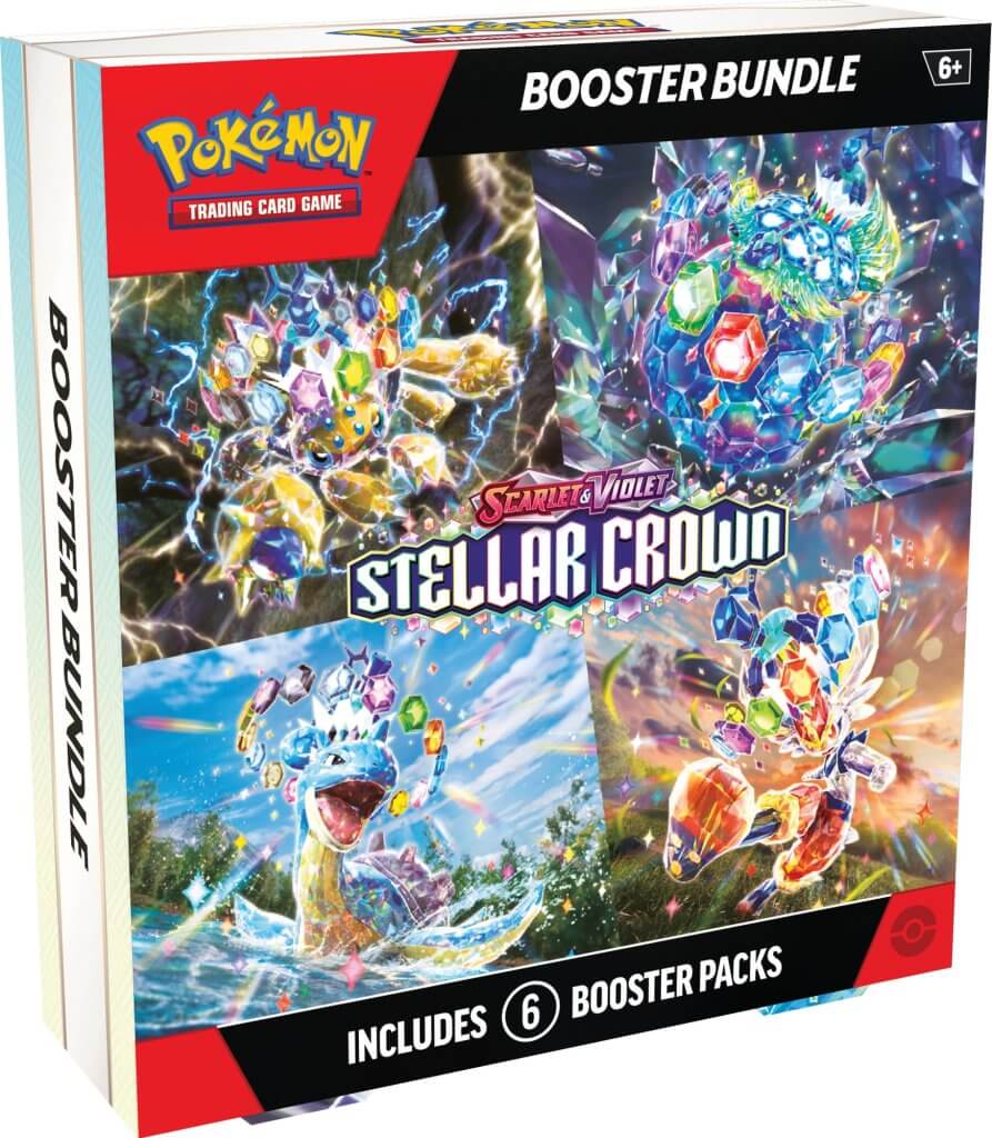 POKÉMON TCG Scarlet & Violet Stellar Crown Booster Bundle Factory Sealed