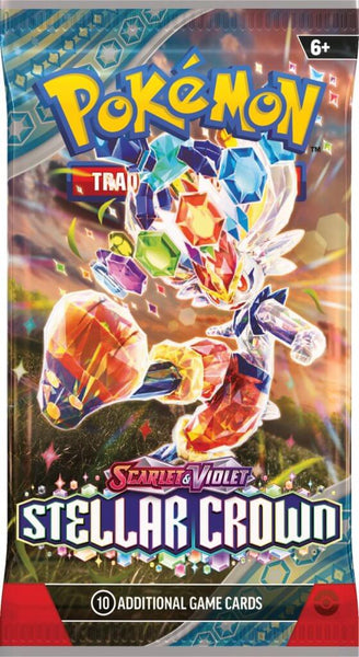 POKÉMON TCG Scarlet & Violet Stellar Crown 1 Booster Box Factory Sealed