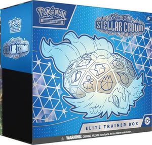 POKÉMON TCG Scarlet & Violet Stellar Crown Elite Trainer Box Factory Sealed