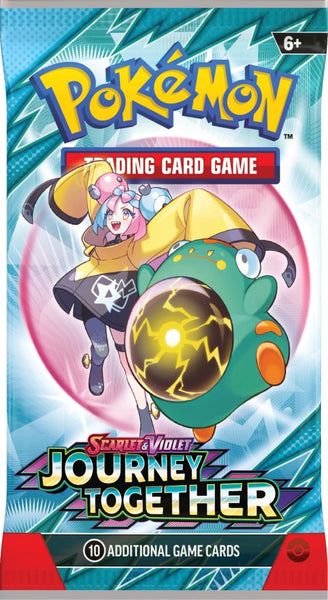 POKÉMON TCG Scarlet & Violet 9 Journey Together 1 Booster Pack Factory Sealed