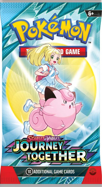 POKÉMON TCG Scarlet & Violet 9 Journey Together 1 Booster Pack Factory Sealed