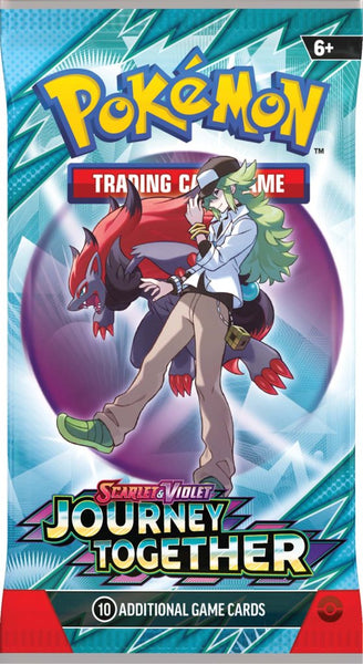 POKÉMON TCG Scarlet & Violet 9 Journey Together 1 Booster Pack Factory Sealed