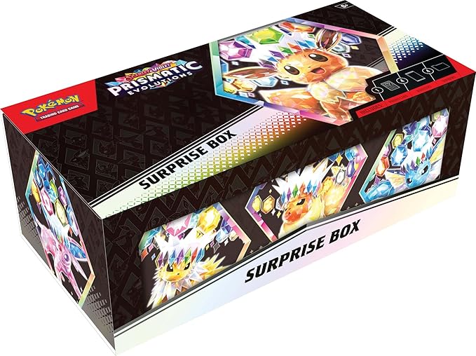 POKÉMON TCG Scarlet & Violet 8.5 Prismatic Evolutions Surprise Box Factory Sealed