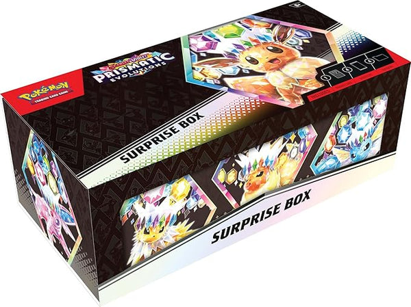 POKÉMON TCG Scarlet & Violet 8.5 Prismatic Evolutions Surprise Box Factory Sealed