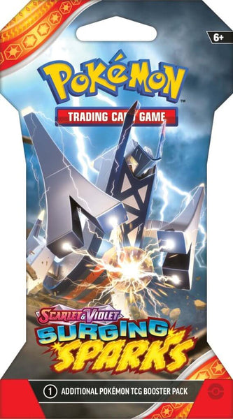 POKÉMON TCG Scarlet & Violet Surging Sparks 1 Blister Pack Factory Sealed