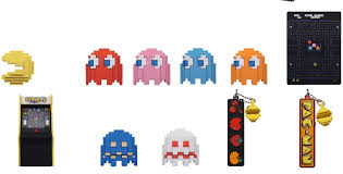 Pac-Man 3D Foam Bag Clip Blind Bag Random