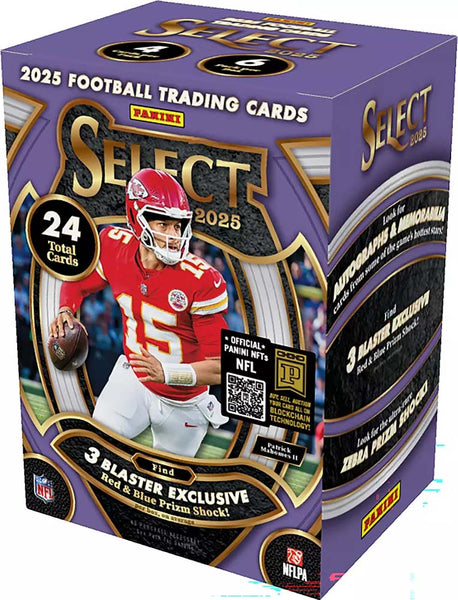 Panini Select NFL Football 2025 Blaster Box Factory Sealed