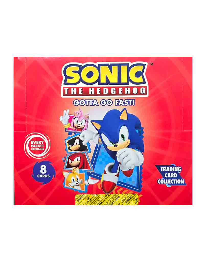 Panini Sonic The Hedgehog Trading Cards 1 Booster Box Factory Sealed