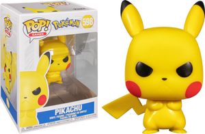 Pokemon Pikachu Grumpy Pop! 598 Vinyl